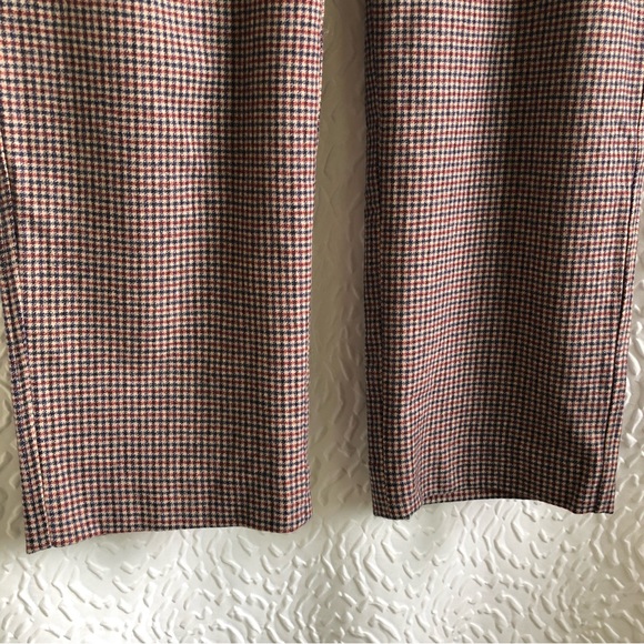 Aritzia Wilfred New Tie Front Pant Wool Cashmere Blend Eliot Plaid Print Pants - Picture 12 of 16